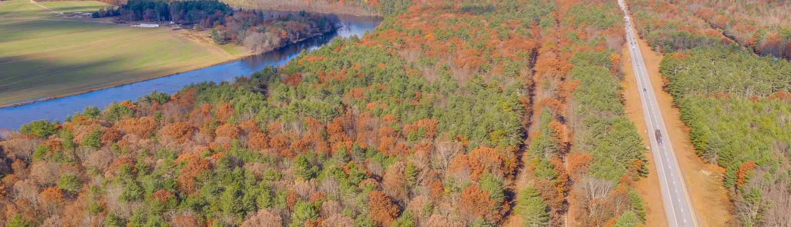 Aerial View Hannah Dustin Drive